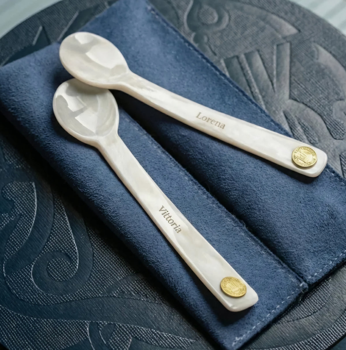 Volzhenka Mother of Pearl Classic Spoon